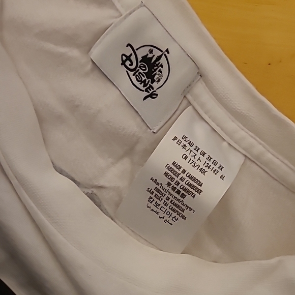 Disney White Mickey Mouse Shirt - Picture 3 of 3